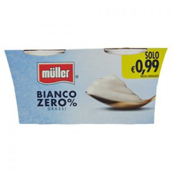 YOG. BIANCO MAGRO 0% MULLER 2XGR125