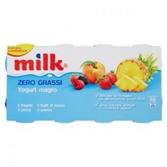 YOG. MILK ZERO GRASSI PZ8XG125