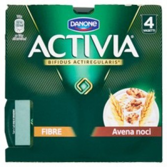 ACTIVIA FIBRE AVENA NOCI4XGR125 DANONE