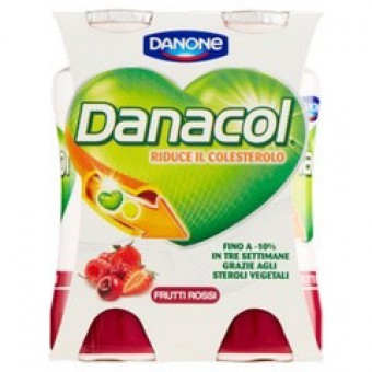 DANACOL FRUT ROSSI DANONE4XGR100