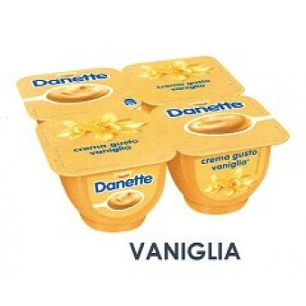 DANETTE VANIGLIA DANONE4X GR 125