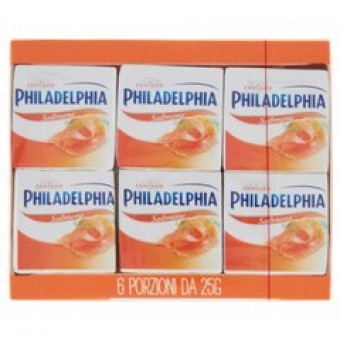 PHILADELPHIA FANTASIE SALMONE GR 25X6