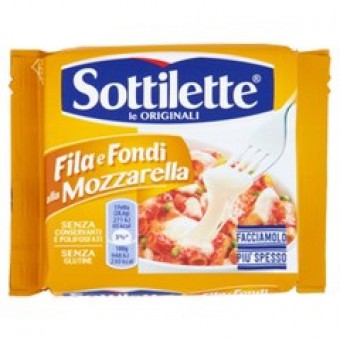 SOTTILETTE FILA E FONDI C MOZZARELLA GR 200