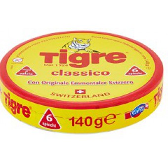 FORMAGGINI EMMENTALER TIGRE 6P 140G