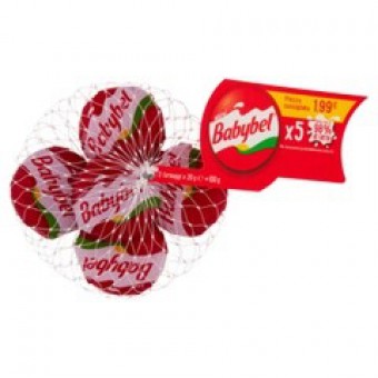 F. MINI BABYBEL ROSSO PZ5GR100  E. 1,99