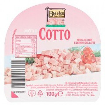 S. COTTO CUBETTI BECHERS GLUTINE GR. 100