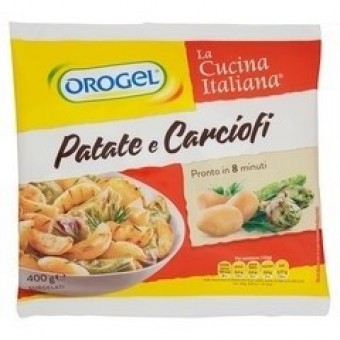 PATATE E CARCIOFI OROGELGR 400