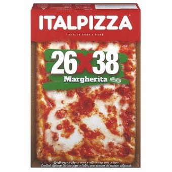 PIZZA MARGHERITA 26X38 ITALPIZZA GR. 485