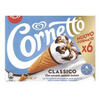 CORNETTO ALGIDA CLASSICOX6 GR. 450