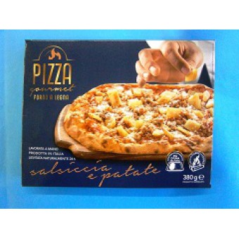 PIZZA SALS PATATE GOURMETF. LEGNA GR. 380