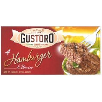 HAMBURGER BOVINO GUSTOROPZ4 GR. 320