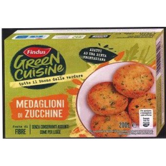 MEDAGLIONI DI ZUCCHINE GRREN C. FINDUS GR 200