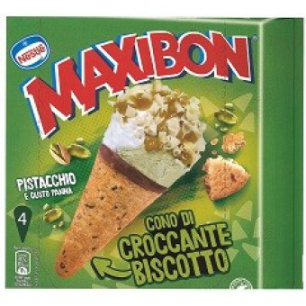 MAXIBON MOTTA CONO PISTACCHIO X4 GR 284