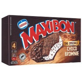 MAXIBON MOTTA CHOCO BROWNIE X4 GR 240