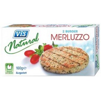 BURGER DI MERLUZZO NATUR. VIS 2X GR 80