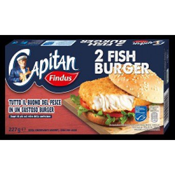 FISH BURGER CAPITAN  FINDUS PZ2 GR. 227