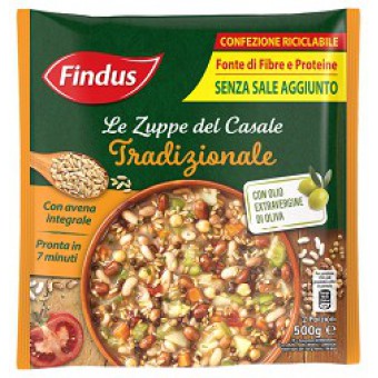 TRADIZIONALE LE ZUPPE DELCASALE FINDUS GR. 500