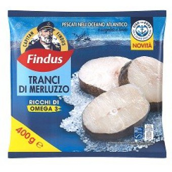 TRANCI DI MERLUZZO GR. 400MSC FINDUS