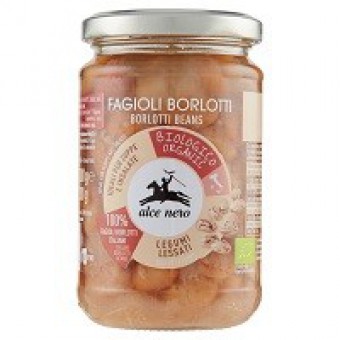 FAGIOLI BORLOTTI LESSATIBIO ALCE NERO GR300