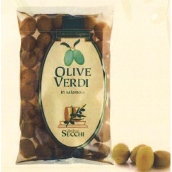 OLIVE VERDI SARDE SECCHIBS GR. 250