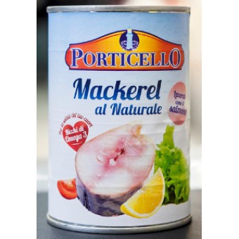 SGOMBRO MACKEREL NATURALEPORTIC. GR 425