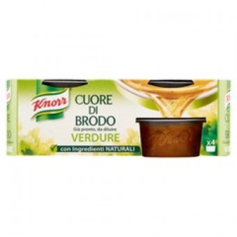 CUORE DI BRODO KNORRVEGETALE X4 GR. 112