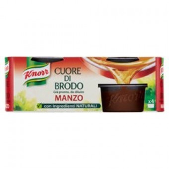 CUORE DI BRODO KNORRMANZO X 4 GR. 112