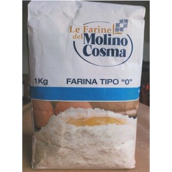 FARINA B CA GRANO TEN. TIPO 0 MOL. COSMA KG. 1