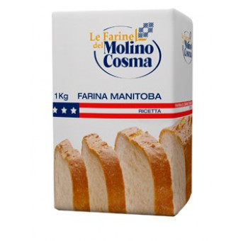 FARINA BIANCA MANITOBATIPO 0 MOLINO COSMA KG. 1