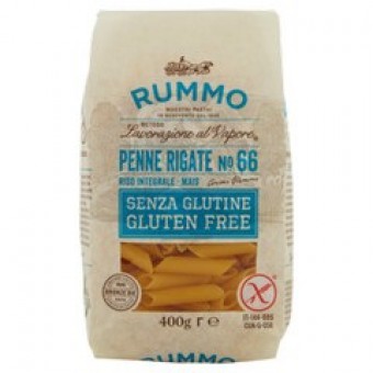 PASTA RUMMO S GLUTINE 66PENNE RIGATE GR 400