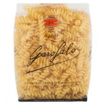 PASTA SEM.  GAROFALO 63 FUSILLI GR 500