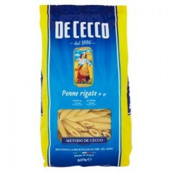 PASTA SEM.  DE CECCO 41 PENNE RIGATE GR 500