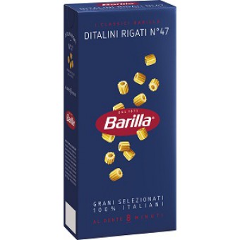 PASTA SEM.  BARILLA 47 DITALINI RIGATI GR 500