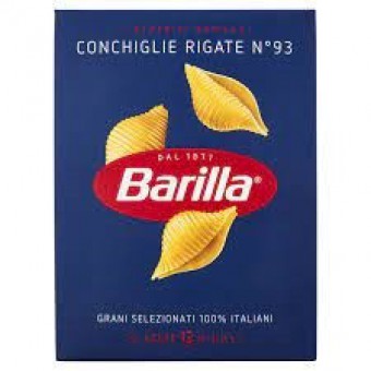 PASTA SEM.  BARILLA 93 CONCHIGLIE RIGATE GR 500