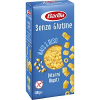 PASTA BARILLA S GLUTINE DITALINI GR 400