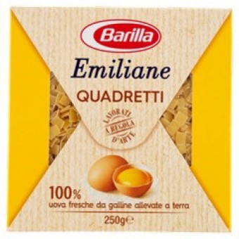 PASTA UOVO BARILLA 115 QUADRETTI GR 275