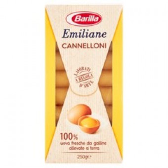 PASTA UOVO BARILLA EMIL. 188 CANNELLONI GR 250