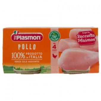 OMOG.  PLASMON POLLO GR 80X2