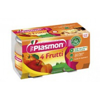 OMOG.  PLASMON 4FRUTTI GR104X2