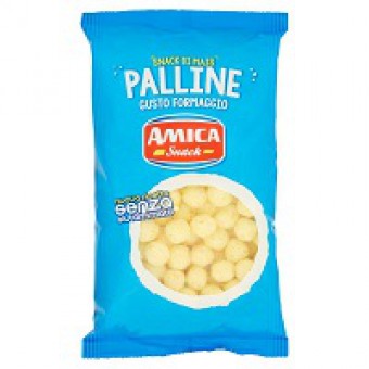 PALLINE AMICA CHIPS SNACKMAIS FORMAGGIO GR. 125