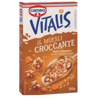 VITALIS MUESLI CROCC. MIELE MANDORLE GR. 310