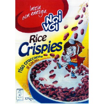 CEREALI NOI&VOI RICE CRISPIES GR 375