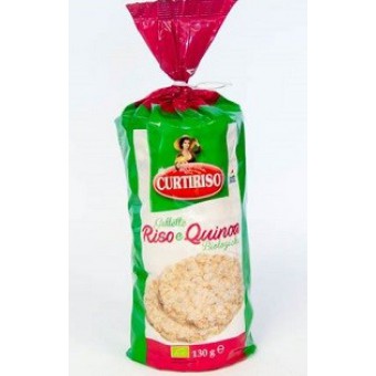 GALLETTE CURTI BIO RISO EQUINOA GR 130