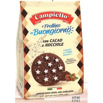 BISC. CAMPIELLO BUONGIORNOCACAO NOCCIOLE GR. 350