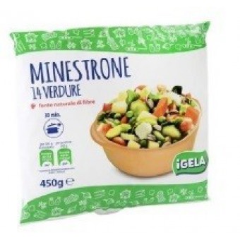 MINESTRONE IGELA 14 VERDBS GR 450