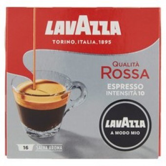 CAPSULE LAVAZZA A MODOMIO ROSSA X16 GR. 120