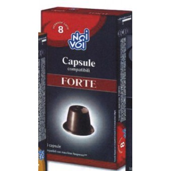 CAPSULE NOI&VOI C NESPRESGUSTO FORTE X10 GR. 50