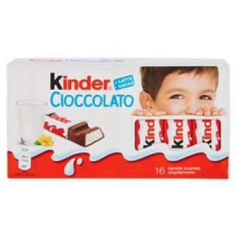 KINDER BARRETTE LATTE T16GR. 200