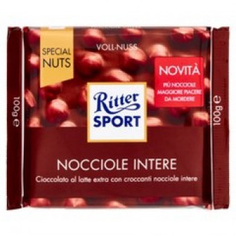 RITTER SPORT NOCCIOLE INTERE GR. 100