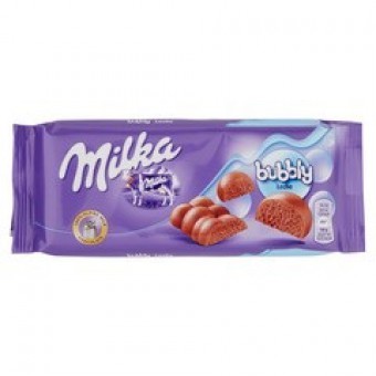 MILKA TAV. BUBBLY MILK GR90